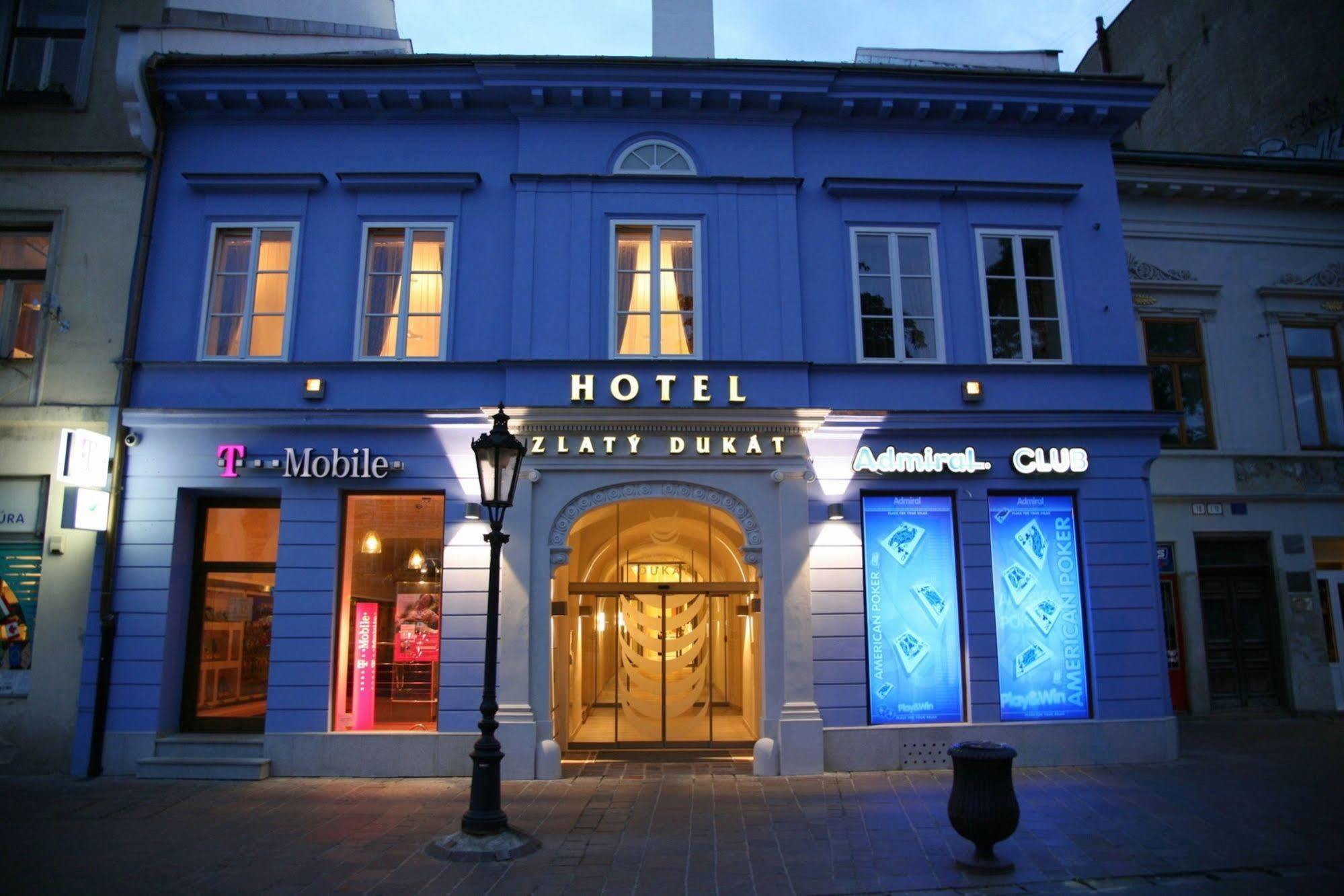 Boutique Hotel Zlaty Dukat Košice Eksteriør bilde